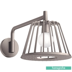 Hansgrohe - Hansgrohe Axor Showers/Front Axor 240 2jet Tepe Duşu Duş Dirseği Dahil, Paslanmaz Çelik