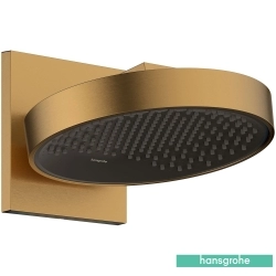 Hansgrohe - Hansgrohe Rainfinity 250 1 Jet Yuvarlak Tepe Duşu, Mat Bronz (Duvardan Dirsek Dahil)