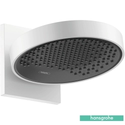 Hansgrohe - Hansgrohe Rainfinity 250 1 Jet Yuvarlak Tepe Duşu, Satin Beyaz (Duvardan Dirsek Dahil)