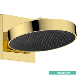 Hansgrohe - Hansgrohe Rainfinity 250 1 Jet Yuvarlak Tepe Duşu, Parlak Altın (Duvardan Dirsek Dahil)