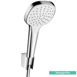 Hansgrohe - Hansgrohe Croma Select E Porter 110 1 Jet El Duşu Seti, Beyaz/Krom