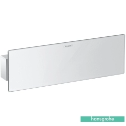 Hansgrohe - Hansgrohe FixFit Porter 300 Gönye Çıkış Dirseği-Çek Valfli (Duş Askısı ve Rafı İle)