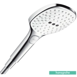 Hansgrohe - Hansgrohe Raindance Select E 120 El Duşu, 3 Fonksiyonlu, Beyaz/Krom