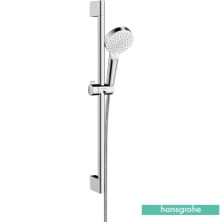 Hansgrohe - Hansgrohe Crometta Vario 65 2 Jet EcoSmart Sürgülü Duş Seti, Beyaz/Krom