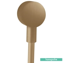 Hansgrohe - Hansgrohe Axor Starck Fixfit Gönye Çıkış, Mat Bronz