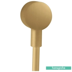 Hansgrohe - Hansgrohe Axor Starck Fixfit Gönye Çıkış, Mat Altın