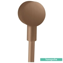 Hansgrohe - Hansgrohe Axor Starck Fixfit Gönye Çıkış, Mat Kırmızı Altın