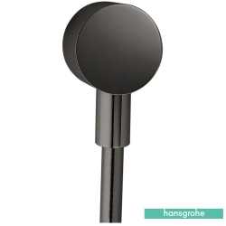 Hansgrohe - Hansgrohe Axor Starck Fixfit Gönye Çıkış, Parlak Siyah Krom