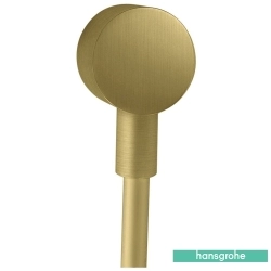 Hansgrohe - Hansgrohe Axor Starck Fixfit Gönye Çıkış, Mat Pirinç