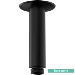 Hansgrohe - Hansgrohe Raindance Duş Dirseği, Tavandan, 10 cm, Satin Siyah