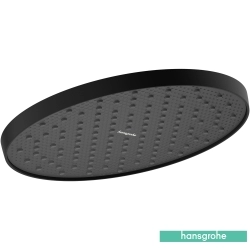 Hansgrohe - Hansgrohe Activera S 240 1 Jet Yuvarlak Tepe Duşu, Satin Siyah (EcoSmart)