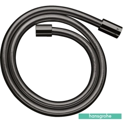 Hansgrohe - Hansgrohe Axor Starck Duş Hortumu, 125 cm, Parlak Siyah Krom