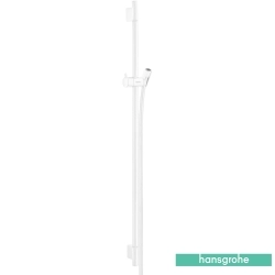 Hansgrohe - Hansgrohe Unica S Pro 90cm Duş Barı ve Duş Hortumu, Satin Beyaz