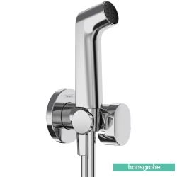 Hansgrohe - Hansgrohe Bidette Taharet Spreyi 28 1 Jet Duvardan Askılı Set (EcoSmart, Tek Su Girişli, Round)