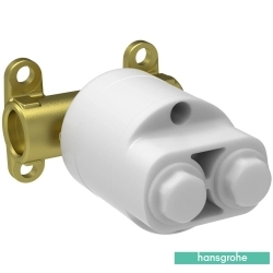 Hansgrohe - Hansgrohe Bidette Taharet Spreyi 28 1 Jet Duvardan Askılı Sıva Altı Set (EcoSmart, Çift Su Girişli, Square/Round)