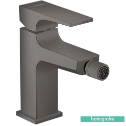 Hansgrohe - Hansgrohe Metropol Bide Bataryası, Sifon Kumandalı, Mat Siyah Krom