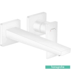 Hansgrohe - Hansgrohe Metropol Duvardan Ankastre Lavabo Bataryası, Satin Beyaz