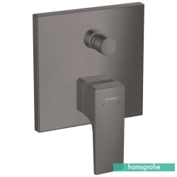 Hansgrohe - Hansgrohe Metropol Ankastre Banyo Bataryası (Sıva Üstü Grubu) Mat Siyah Krom