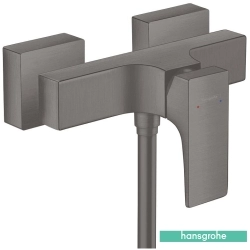 Hansgrohe - Hansgrohe Metropol Duş Bataryası, Mat Siyah Krom