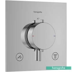 Hansgrohe - Hansgrohe Ecostat Comfort E Ankastre Termostatik Banyo Bataryası, 2 Yollu