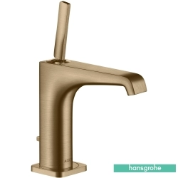 Hansgrohe - Hansgrohe Axor Citterio E 130 Lavabo Bataryası, Sifon Kumandalı, Mat Bronz