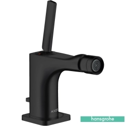 Hansgrohe - Hansgrohe Axor Citterio E Bide Bataryası, Sifon Kumandalı, Satin Siyah