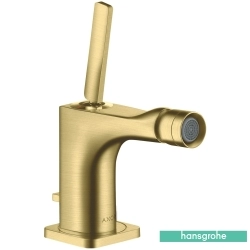 Hansgrohe - Hansgrohe Axor Citterio E Bide Bataryası, Sifon Kumandalı, Mat Pirinç