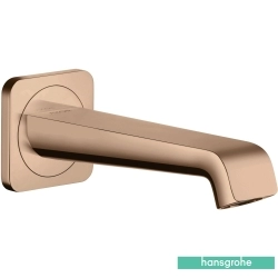 Hansgrohe - Hansgrohe Axor Citterio E Çıkış Ucu, Parlak Kırmızı Altın