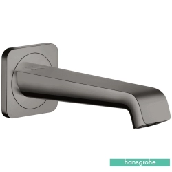 Hansgrohe - Hansgrohe Axor Citterio E Çıkış Ucu, Parlak Siyah Krom