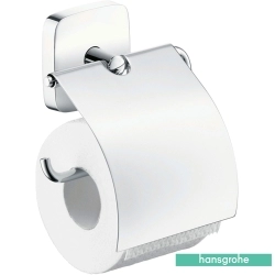 Hansgrohe - Hansgrohe PuraVida Kapaklı Tuvalet Kağıtlığı