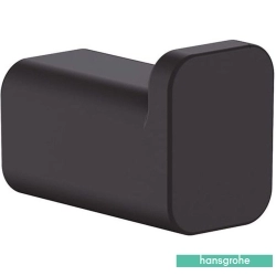 Hansgrohe - Hansgrohe AddStoris Tekli Askı, Satin Siyah