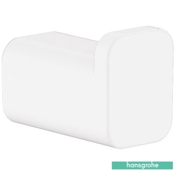 Hansgrohe - Hansgrohe AddStoris Tekli Askı, Satin Beyaz