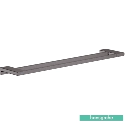 Hansgrohe - Hansgrohe AddStoris İkili Havluluk, Mat Siyah Krom