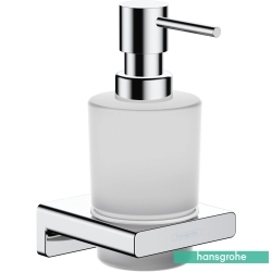 Hansgrohe - Hansgrohe AddStoris Sıvı Sabunluk, Cam Hazne, Duvara Monte