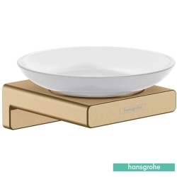 Hansgrohe - Hansgrohe AddStoris Q Sabunluk, Mat Bronz