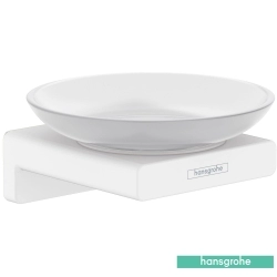 Hansgrohe - Hansgrohe AddStoris Q Sabunluk, Satin Beyaz