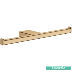 Hansgrohe - Hansgrohe AddStoris Q İkili Tuvalet Kağıtlığı, Mat Bronz