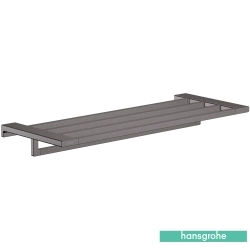 Hansgrohe - Hansgrohe AddStoris Havlu Rafı, Mat Siyah Krom