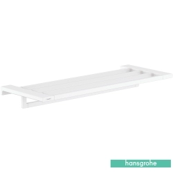 Hansgrohe - Hansgrohe AddStoris Havlu Rafı, Satin Beyaz