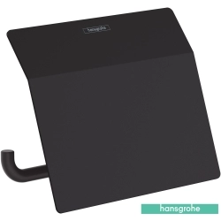 Hansgrohe - Hansgrohe AddStoris Tuvalet Kağıtlığı, Satin Siyah
