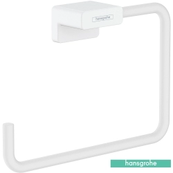 Hansgrohe - Hansgrohe AddStoris Halka Havluluk, Satin Beyaz