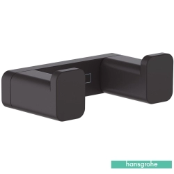 Hansgrohe - Hansgrohe AddStoris İkili Askı, Satin Siyah