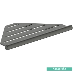 Hansgrohe - Hansgrohe AddStoris S Köşe Süngerlik, Mat Siyah Krom
