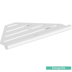 Hansgrohe - Hansgrohe AddStoris S Köşe Süngerlik, Satin Beyaz