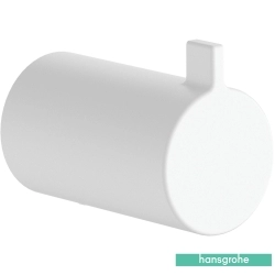 Hansgrohe - Hansgrohe AddStoris S Tekli Askı, Satin Beyaz