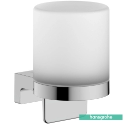 Hansgrohe - Hansgrohe AddStoris S Sıvı Sabunluk, Cam Hazne, Duvara Monte