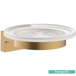 Hansgrohe - Hansgrohe AddStoris S Sabunluk, Mat Bronz