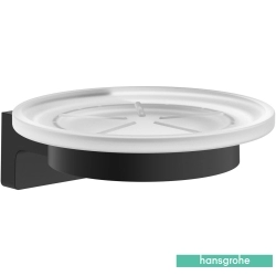Hansgrohe - Hansgrohe AddStoris S Sabunluk, Satin Siyah