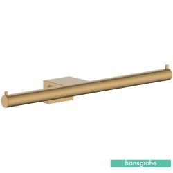 Hansgrohe - Hansgrohe AddStoris S İkili Tuvalet Kağıtlığı, Mat Bronz
