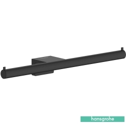 Hansgrohe - Hansgrohe AddStoris S İkili Tuvalet Kağıtlığı, Satin Siyah